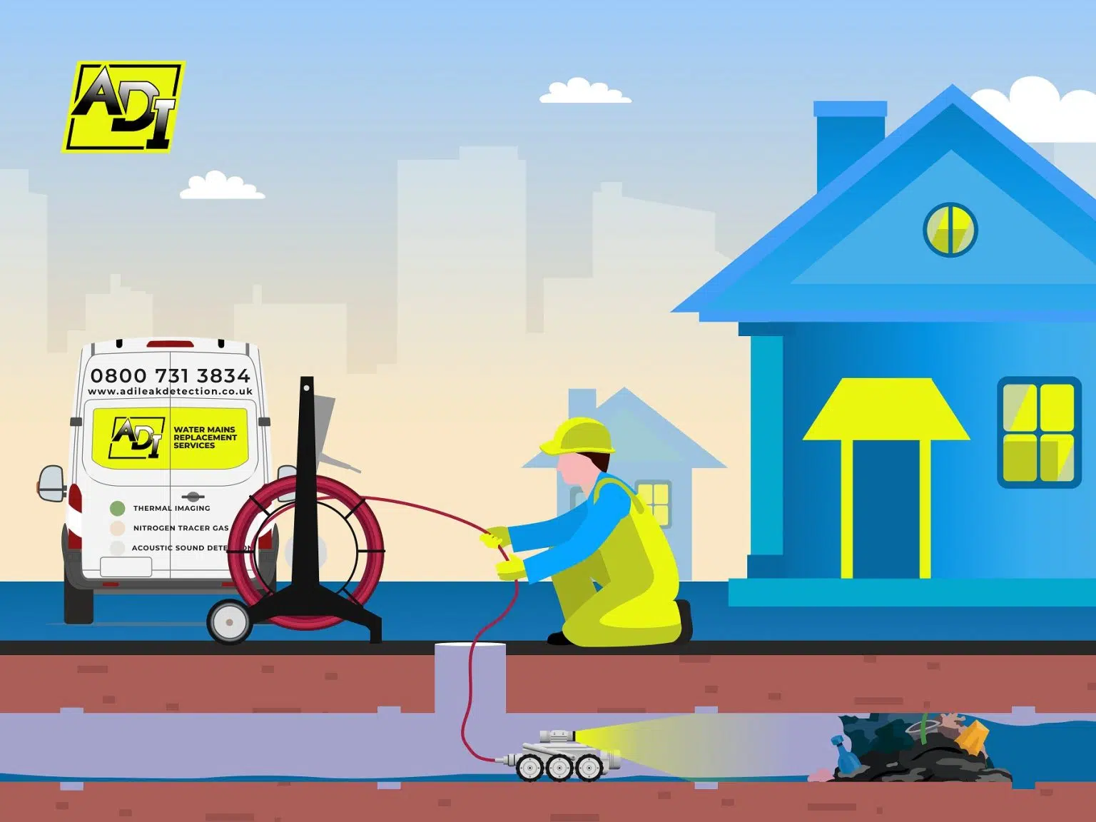 Drainage CCTV Surveys & Investigations Somerset